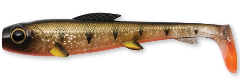 Levně Abu garcia gumová nástraha svartzonker mcpike yellow fin perch 2 ks - 17 cm 48 g