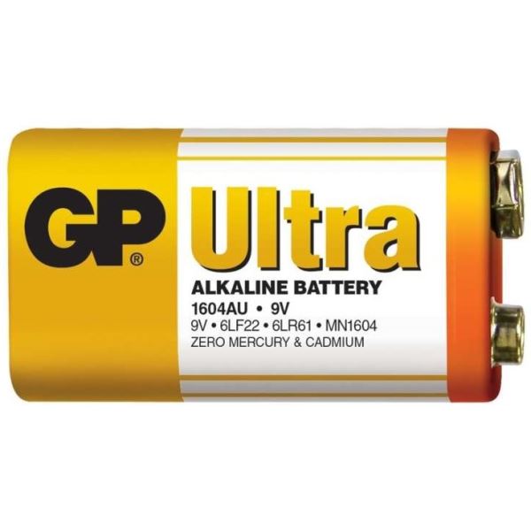 GP Batteries Alkalická Baterie GP Ultra 6LF22 (9V) 1 ks