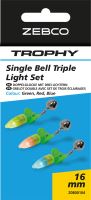 Zebco Rolnička Trophy Single Bell Triple Light Set 3 ks 16 mm (1)