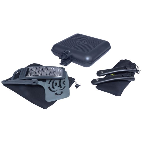 RidgeMonkey Touster Connect Pan and Griddle XXL Granite Edition