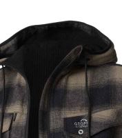 Geoff Anderson Zateplená Bunda Ezmar2+ Zelená S Kapucí (5)