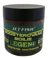 Jet Fish Boosterované Boilie Legend Range 250 ml 24 mm -  Bioenzym Fish Losos