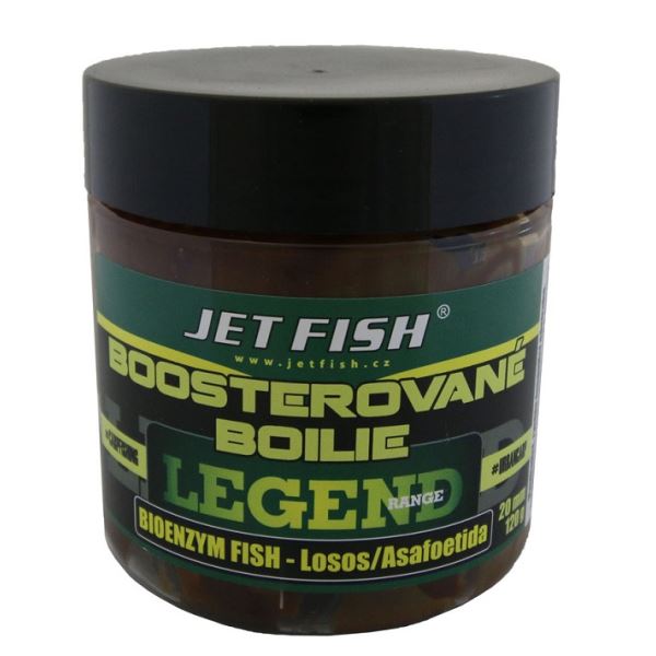 Jet Fish Boosterované Boilie Legend Range Bioenzym Fish 250 ml - 20 mm