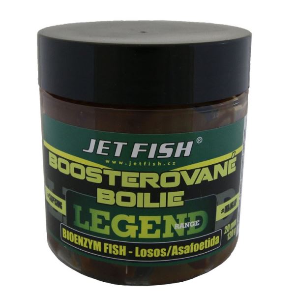 Jet Fish Boosterované Boilie Legend Range Bioenzym Fish 250 ml