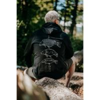 Giants Fishing Mikina Tři Kapři Černá (3)