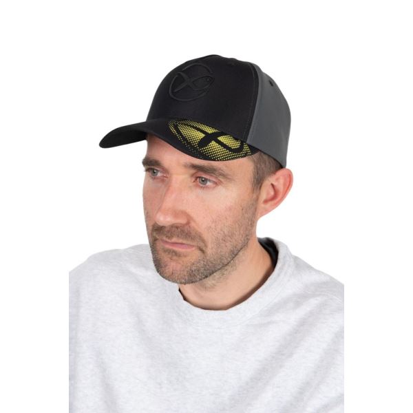 Matrix Kšiltovka Faded Print Cap Black