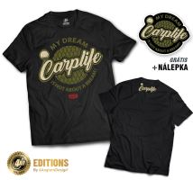 4ANGLERSDESIGN Tričko Carplife - L