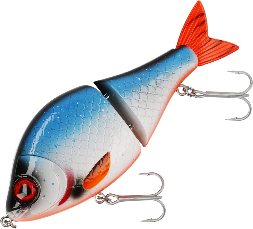 Mikado wobler mft swimbait slow sinking blue roach - 13 cm 81 g