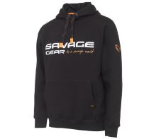 Savage Gear Mikina Cosmo Hoodie Black Ink