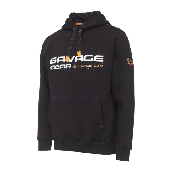 Savage Gear Mikina Cosmo Hoodie Black Ink