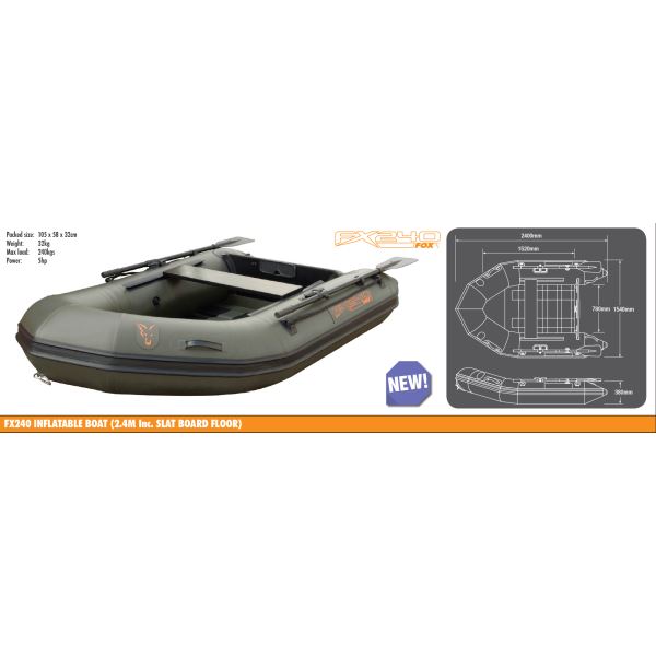 Fox Člun FX 240 Inflatable Boat