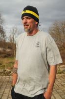 Black Cat Tričko Grey Marl T-Shirt (2)