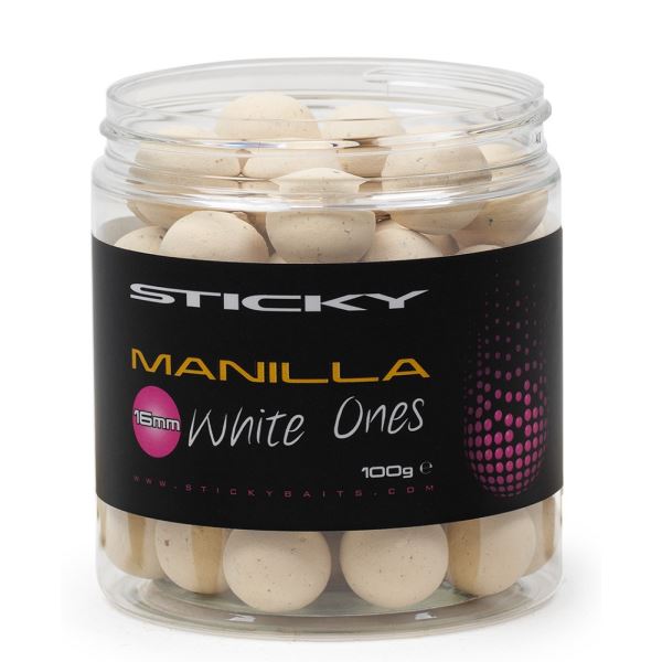 Sticky Baits Plovoucí Boilies Manilla Pop-Ups White Ones 100 g
