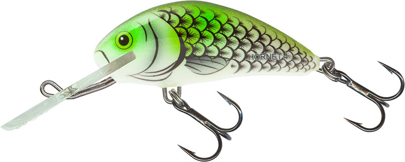 Levně Salmo wobler hornet floating olive hot spot - 4 cm 3 g