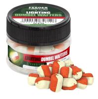 Carp Zoom Svítící Wafters FC Lighting Dumbel Wafters 15 g 8x12 mm - Jahoda