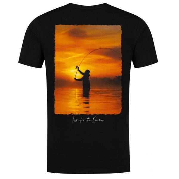 Korda Tričko Sunrise Tee Black