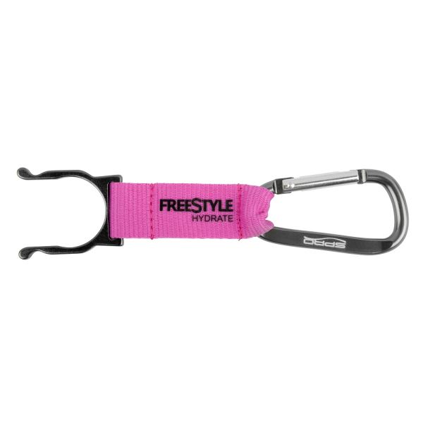 Spro FreeStyle Bottle Clip Růžový