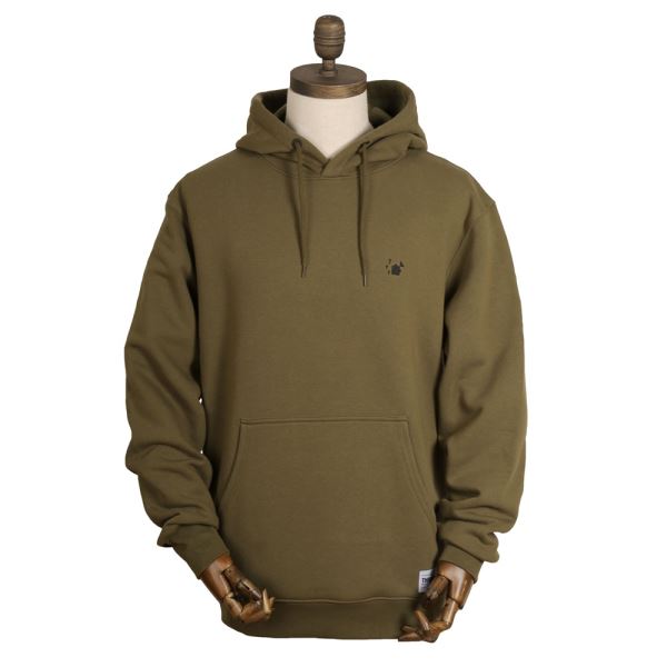 Thinking Anglers Mikina Hoody Olive