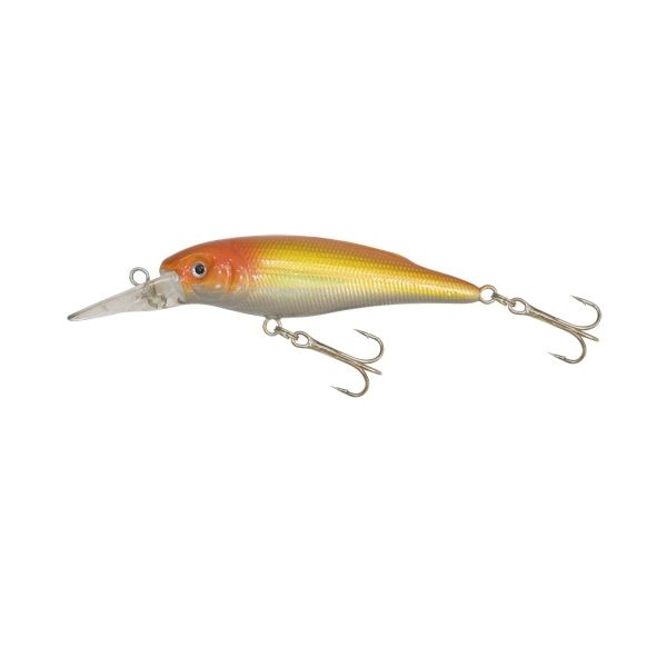 Kamasaki Wobler Shad Oranžová-Stříbrná 8 cm 12 g