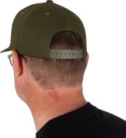 Black Cat Kšiltovka Green Flat Peak Cap (6)