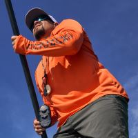 Grundéns Funkční UV Triko Tough Sun Crew Anchor (6)