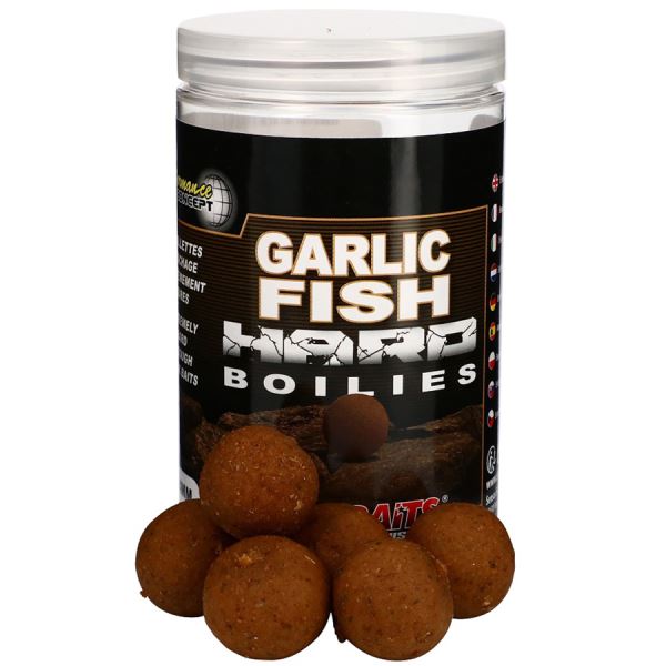 Starbaits Boilie Hard Baits Garlic Fish 200 g
