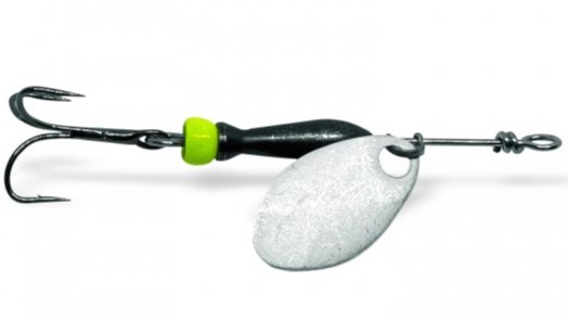 Levně Jigovkycz třpytka classic silver (black/chartreuse body) - 000