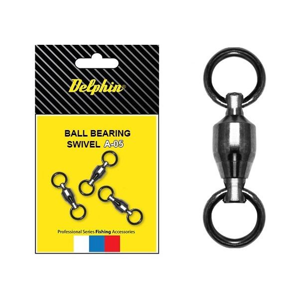 Delphin Obratlík Ball Bearing Swivel A-05 125 kg 2 ks