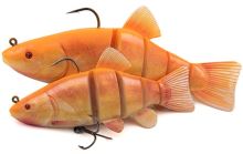 Fox Rage Gumová Nástraha Replicant Jointed Super Natural Golden Tench (2)