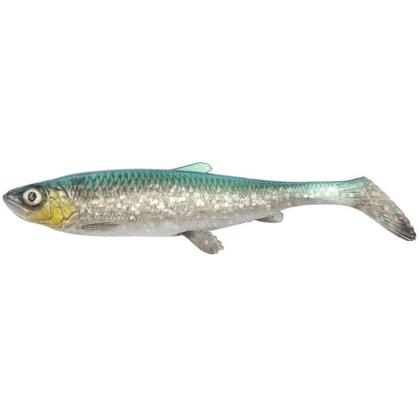 Savage Gear Gumová Nástraha 3D Herring Shad V2 Green Silver