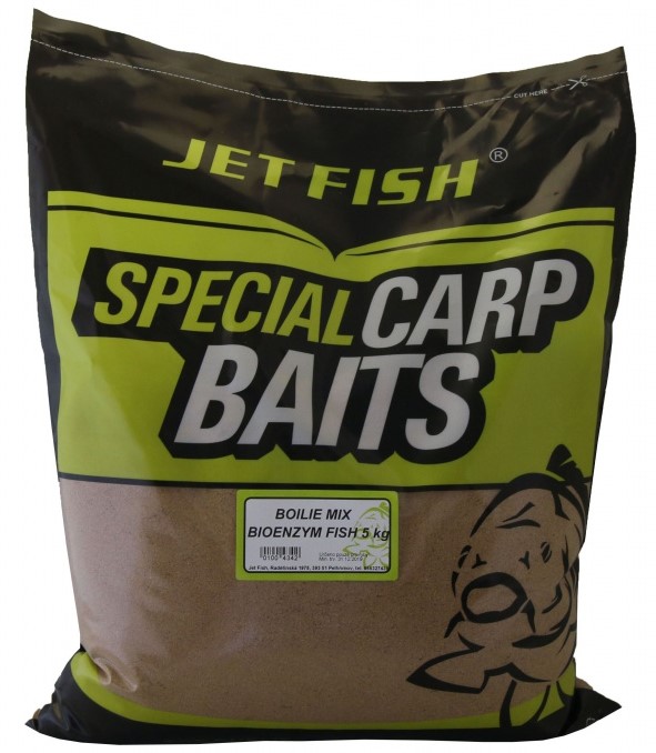 Jet fish boilie mix směs bioenzym fish - 5 kg
