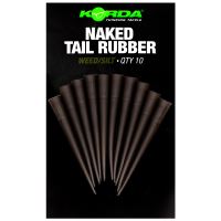 Korda Převleky Naked Tail Rubber - Weed/Silt