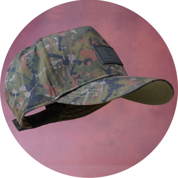 One More Cast Kšiltovka Amur Splash Camo Cap