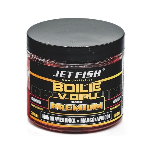 Jet Fish Boilie V Dipu Premium Clasicc 200 ml 20 mm