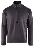 Grundéns Termoprádlo Grundies Thermal 1/2 Zip Black - XXXL