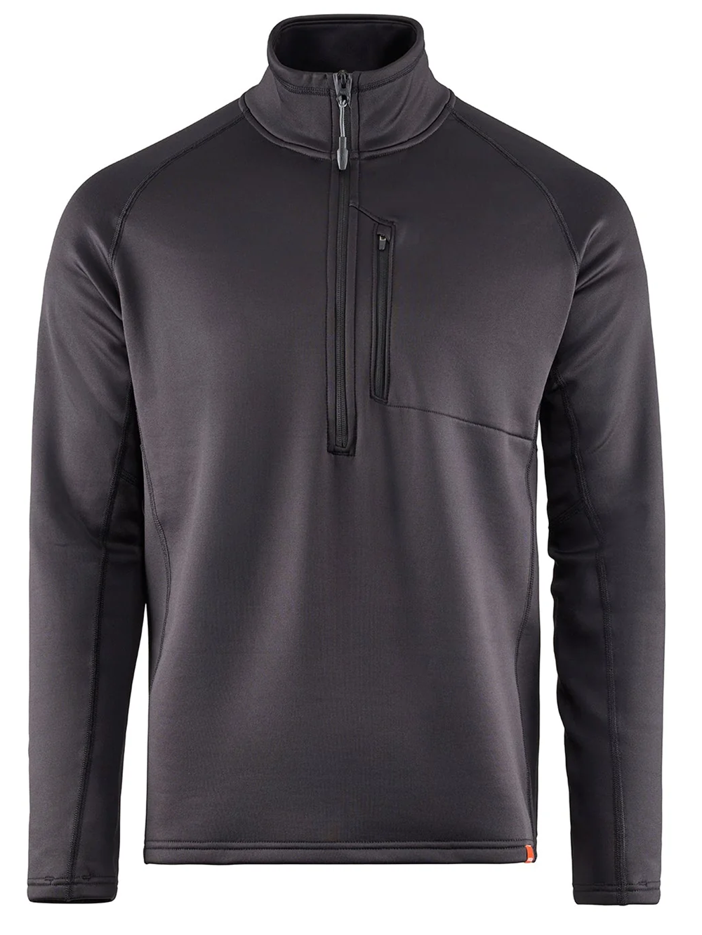 Grundéns termoprádlo grundies thermal 1/2 zip black - m