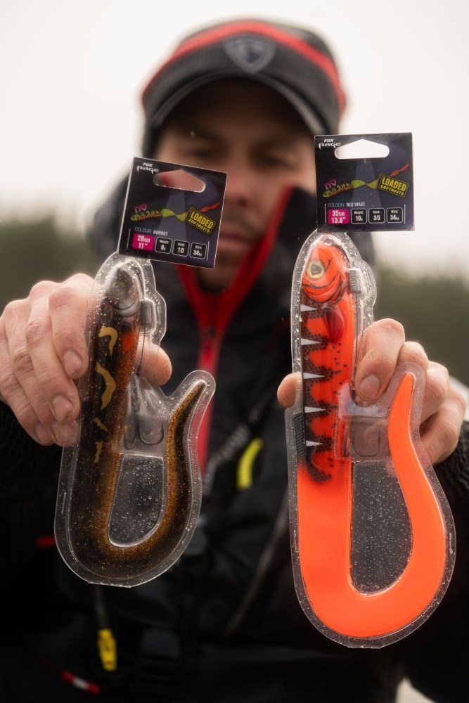 Fox Rage Gumová Nástraha Slick Eel Loaded UV Burbot (7)