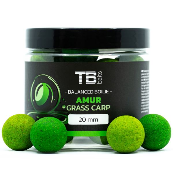 TB Baits Vyvážené Boilie Balanced + Atraktor Amur 100 g