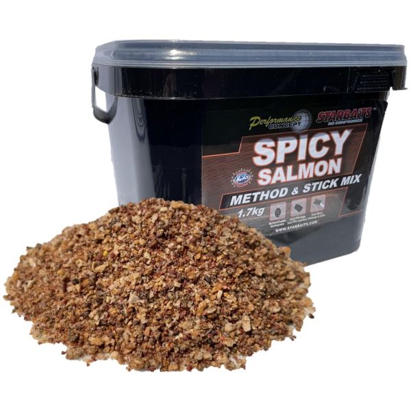 Starbaits Method Stick Mix Spicy Salmon 1,7 kg