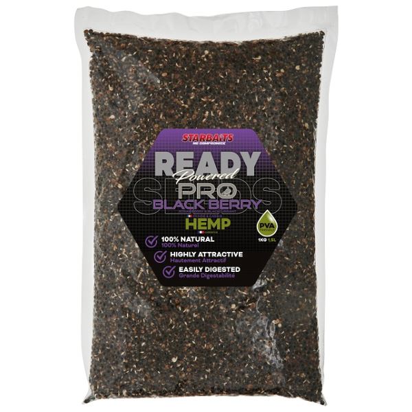 Starbaits Konopí Ready Seeds Pro Blackberry 1 kg