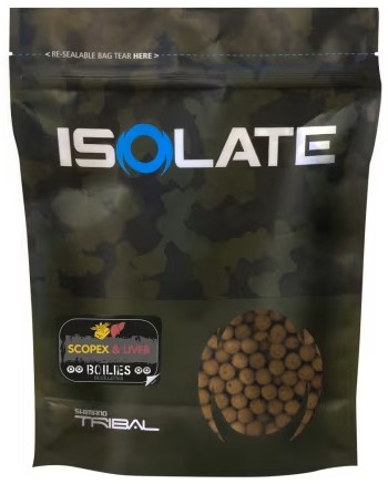 Shimano boilie isolate scopex liver - 24 mm 1 kg