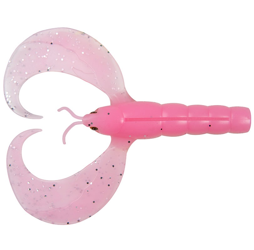 Levně Fox rage gumová nástraha mega craw pink candy uv - 13 cm