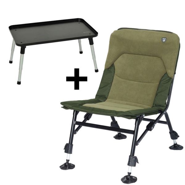 Giants Fishing Sedačka Chair XS Light + Stolek Gaube