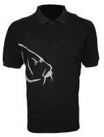 Zfish Tričko Carp Polo T-Shirt Black-Velikost M