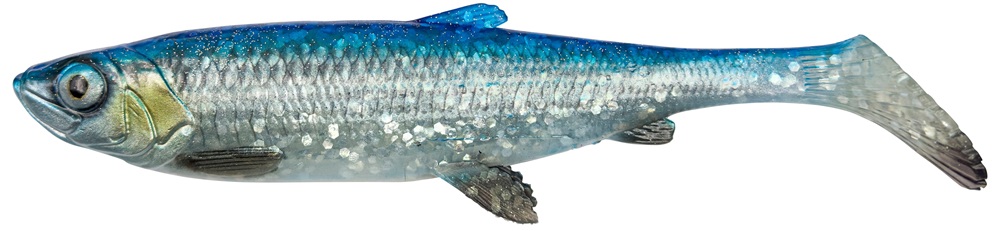 Levně Savage gear gumová nástaha 3d herring shad v2 blue silver - 15 cm 23 g 2 ks
