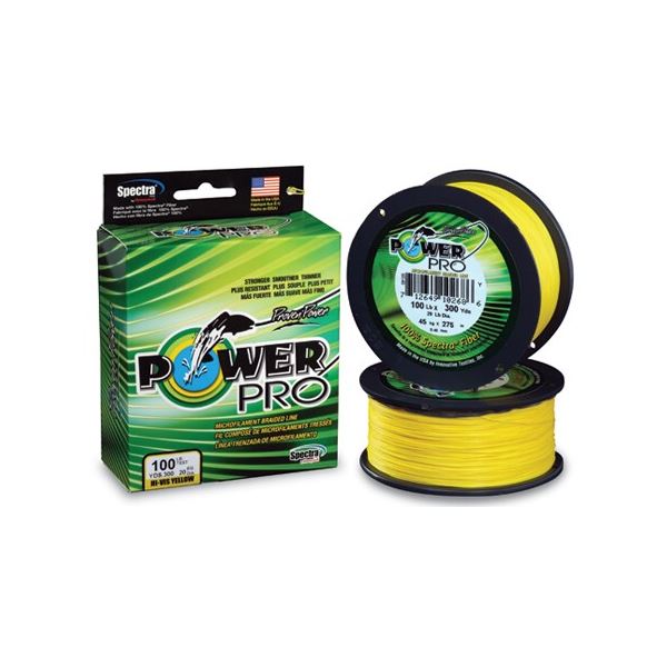 Power Pro Splétaná Šňůra Hi-Vis Yellow 275 m