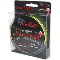 Uni Cat Splétaná šňůra Vencata V-Shot Line Žlutá 200 m (1)