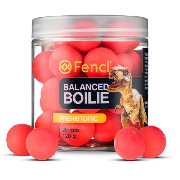 Fencl Vyvážené Boilie Balanced Prehistoric 120 g 20 mm