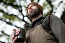 Korda Kalhoty Polar Salopettes Olive (3)