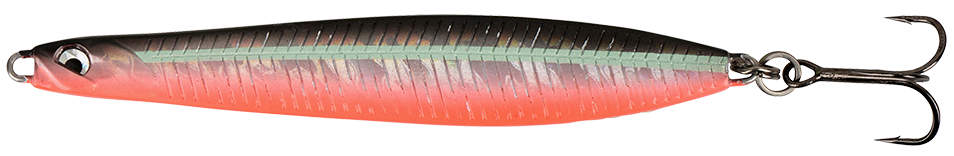 Savage gear seeker isp sinking fluo red black - 6,8 cm 12 g
